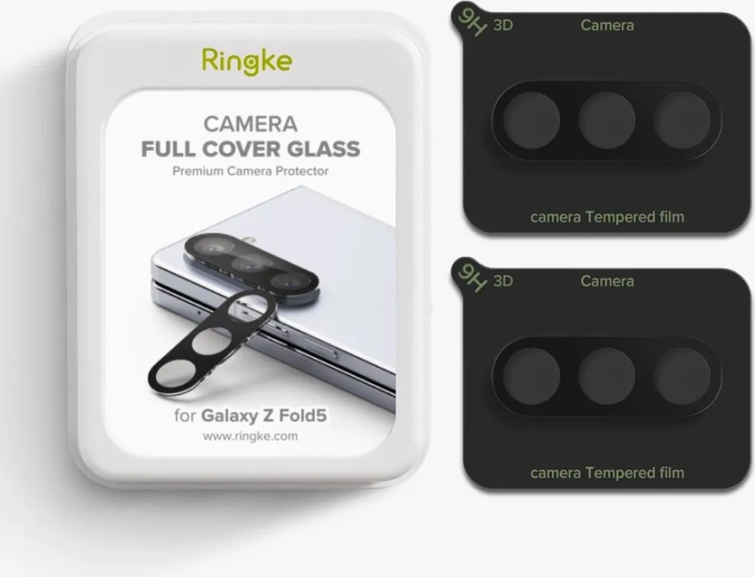 Ringke CameraBeschermer 2-Pack Galaxy Vouw - Zwart