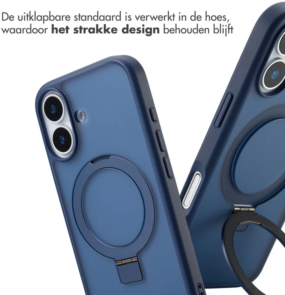 Accezz iPhone 17 MagSafe Hoesje - Blauw