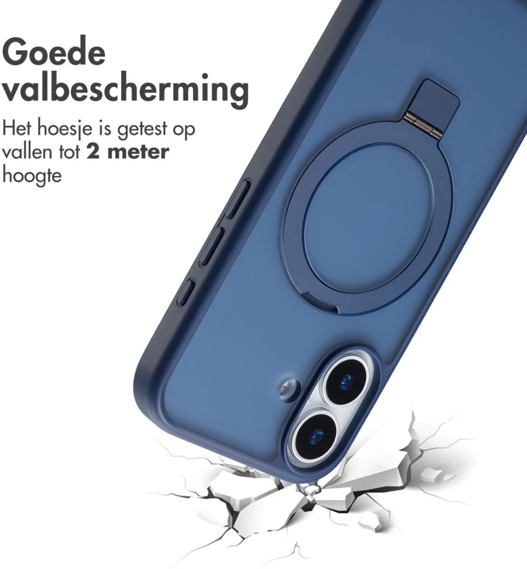 Accezz iPhone 17 MagSafe Hoesje - Blauw