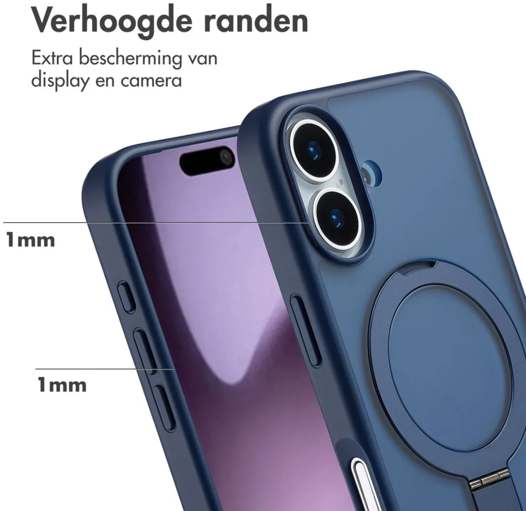 Accezz iPhone 17 MagSafe Hoesje - Blauw