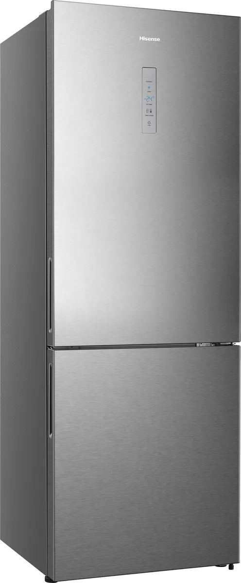 Hisense RB645N4BID Vrijstaande Koel-Vriescombinatie 496L - No Frost - RVS