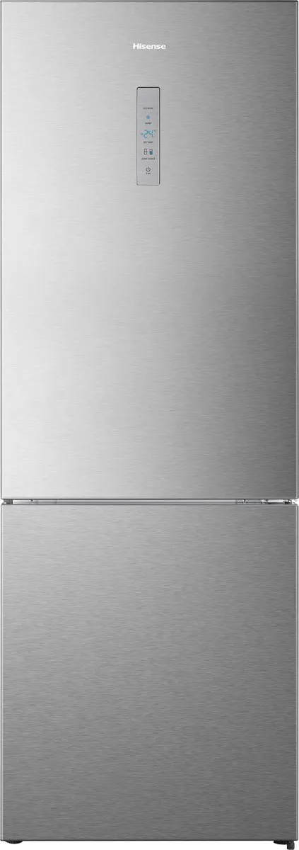 Hisense RB645N4BID Vrijstaande Koel-Vriescombinatie 496L - No Frost - RVS