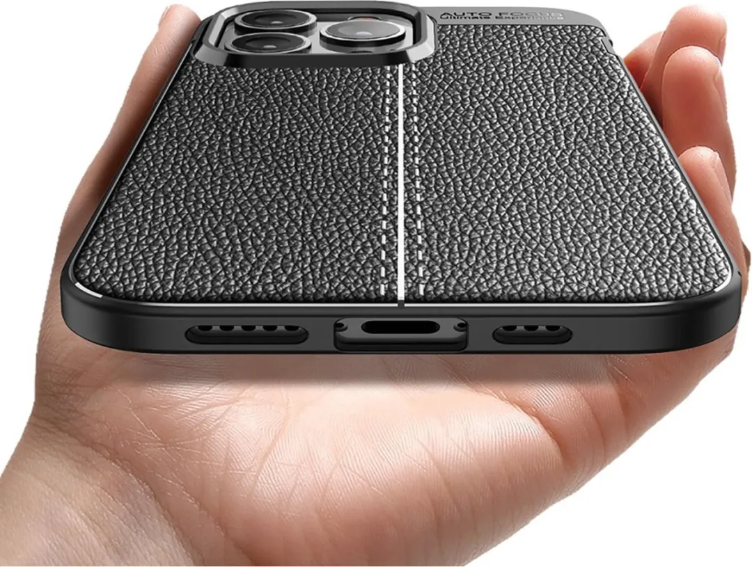 Just in Case Cazy iPhone 13 Pro TPU Hoesje - Zwart