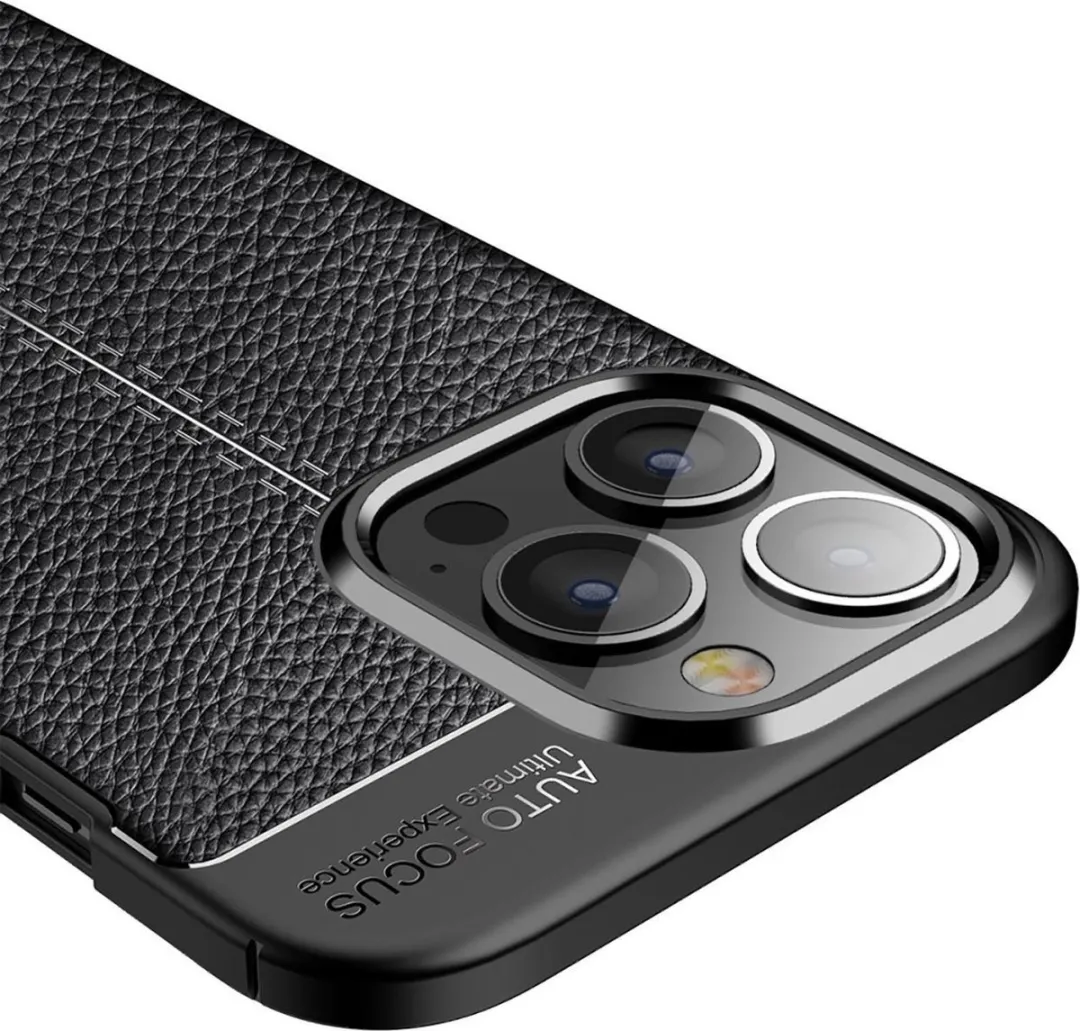 Just in Case Cazy iPhone 13 Pro TPU Hoesje - Zwart