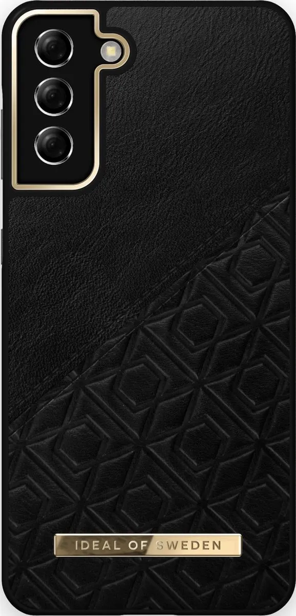 iDeal of Sweden Fashion Case Atelier Galaxy S21+ Embossed Black