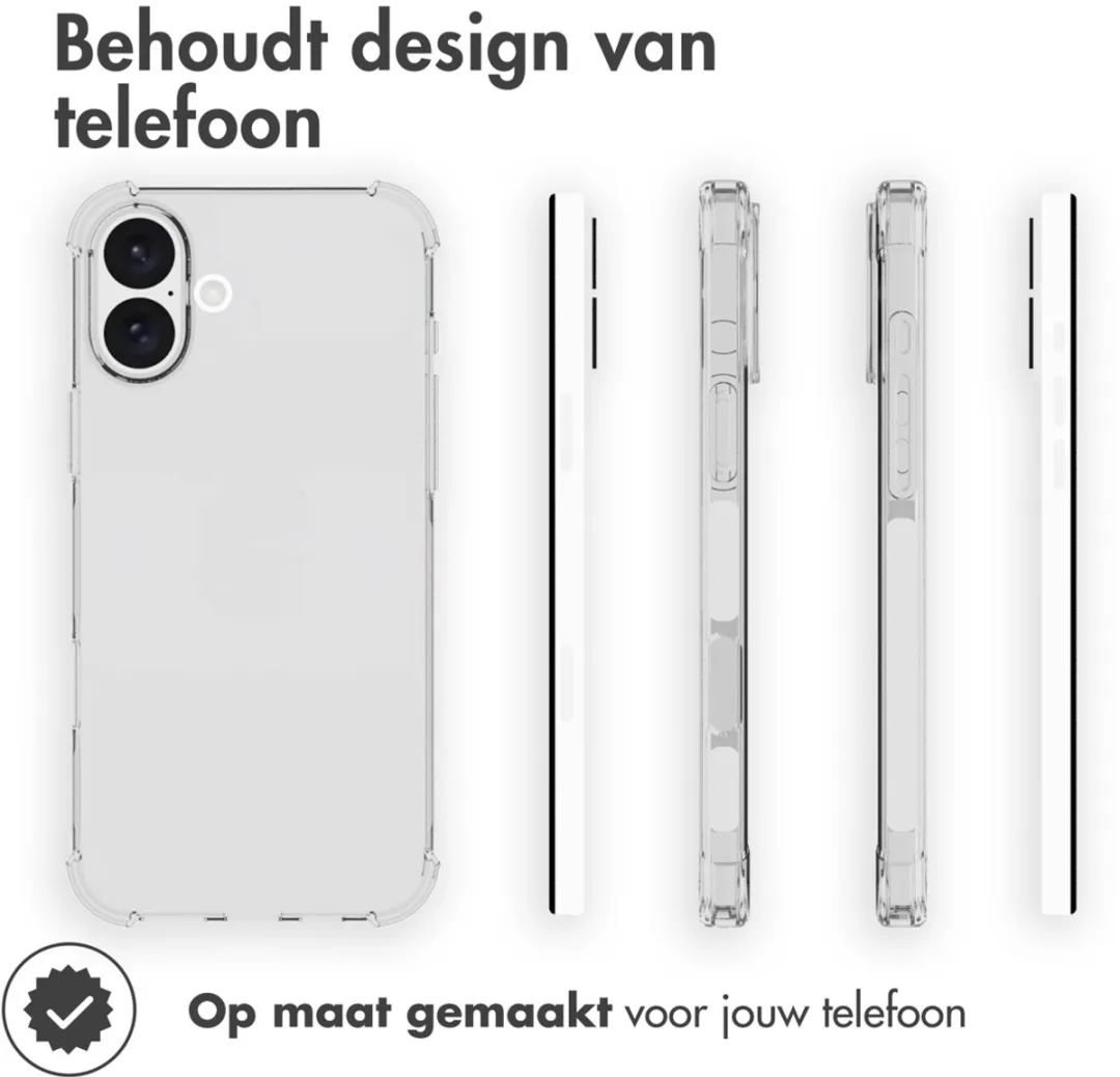 imoshion Hoesje iPhone 16 Plus Transparant
