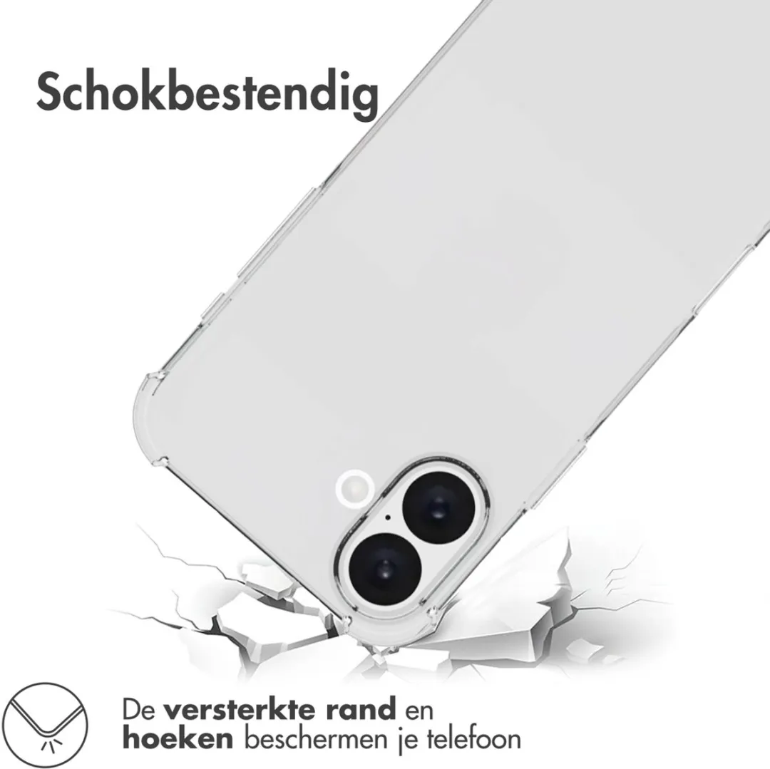 imoshion Hoesje iPhone 16 Plus Transparant