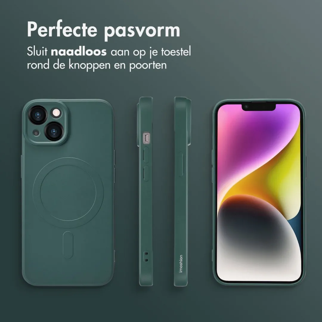 Imoshion Hoesje iPhone 14 Donkergroen - MagSafe - afbeelding 6 van 6