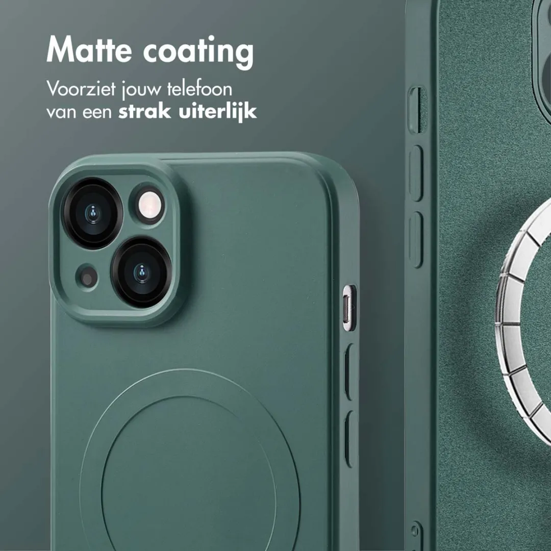 Imoshion Hoesje iPhone 14 Donkergroen - MagSafe