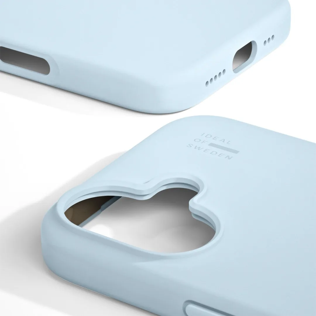 iDeal of Sweden iPhone 17 Silicone Hoes - Light Blue - IDSICMS-I2561-501 - afbeelding 2 van 6