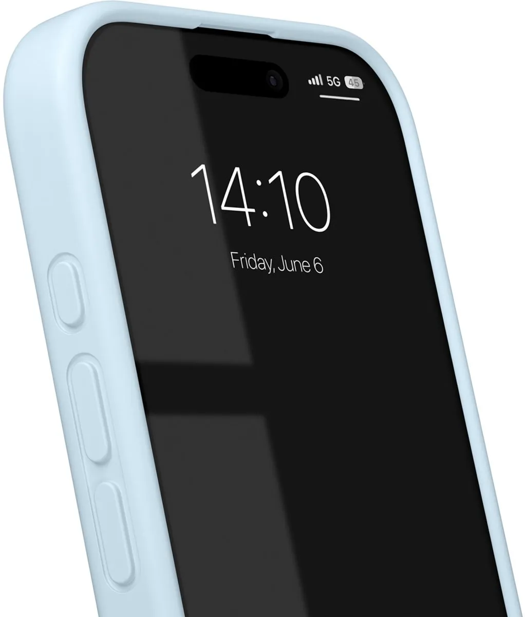 iDeal of Sweden iPhone 17 Silicone Hoes - Light Blue - IDSICMS-I2561-501 - afbeelding 3 van 6