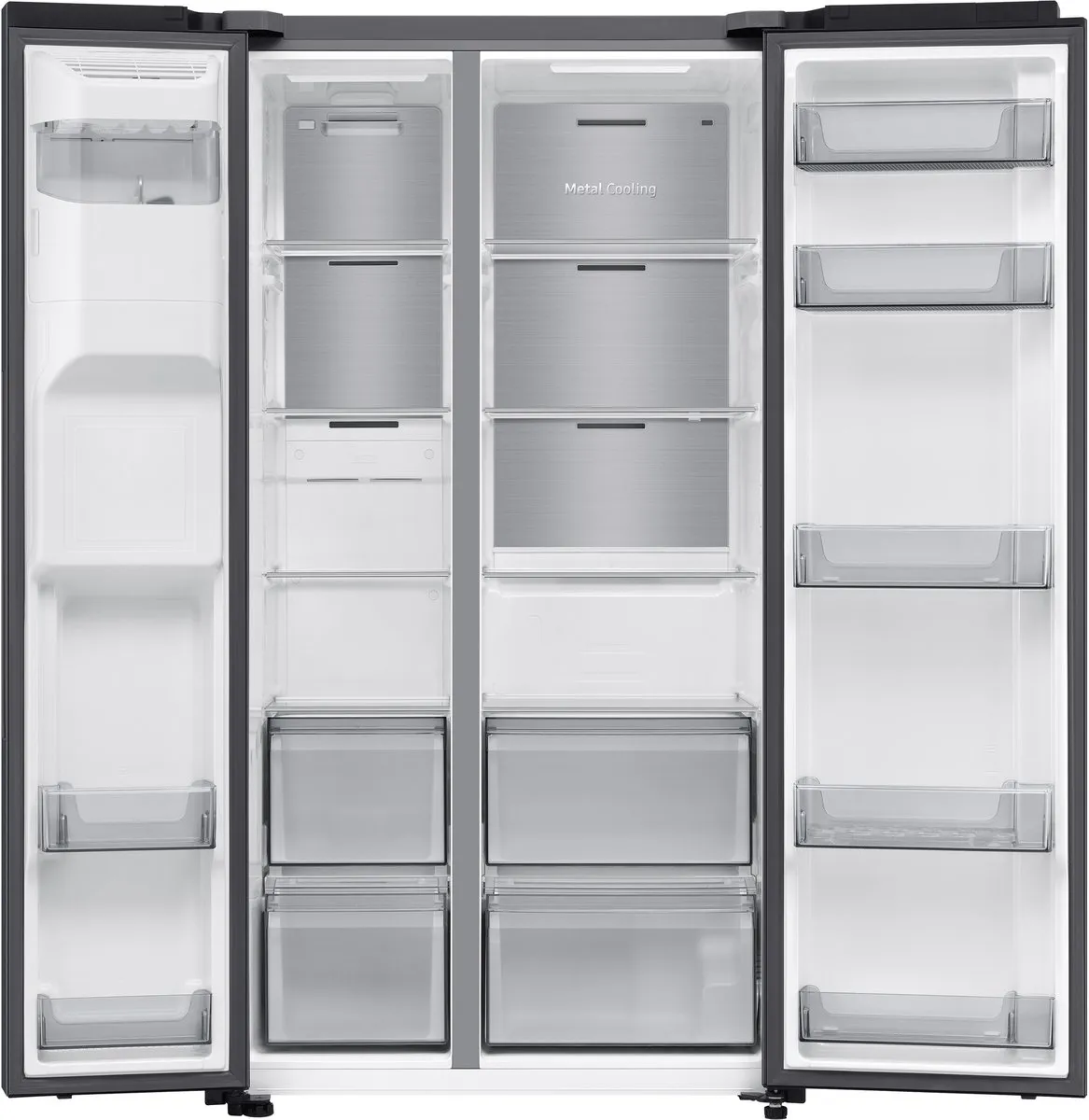 Samsung RS70F64KEFEF Amerikaanse Koelkast 640L - Zilver