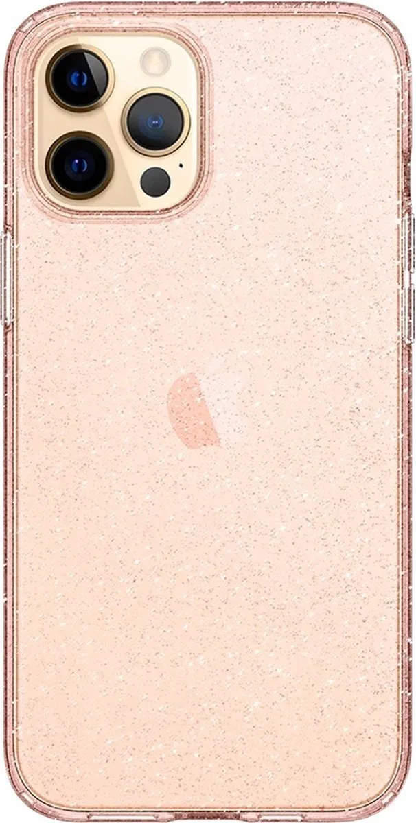 Spigen iPhone 12 Hoesje Liquid Crystal Glitter Roze mpn-8809710756472