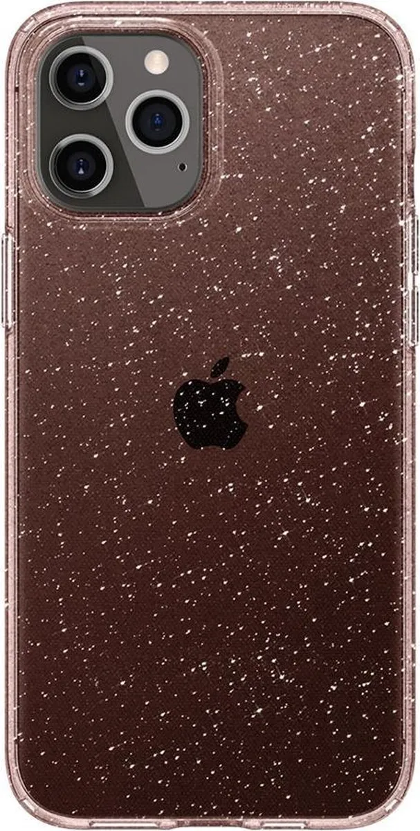 Spigen iPhone 12 Hoesje Liquid Crystal Glitter Roze mpn-8809710756472