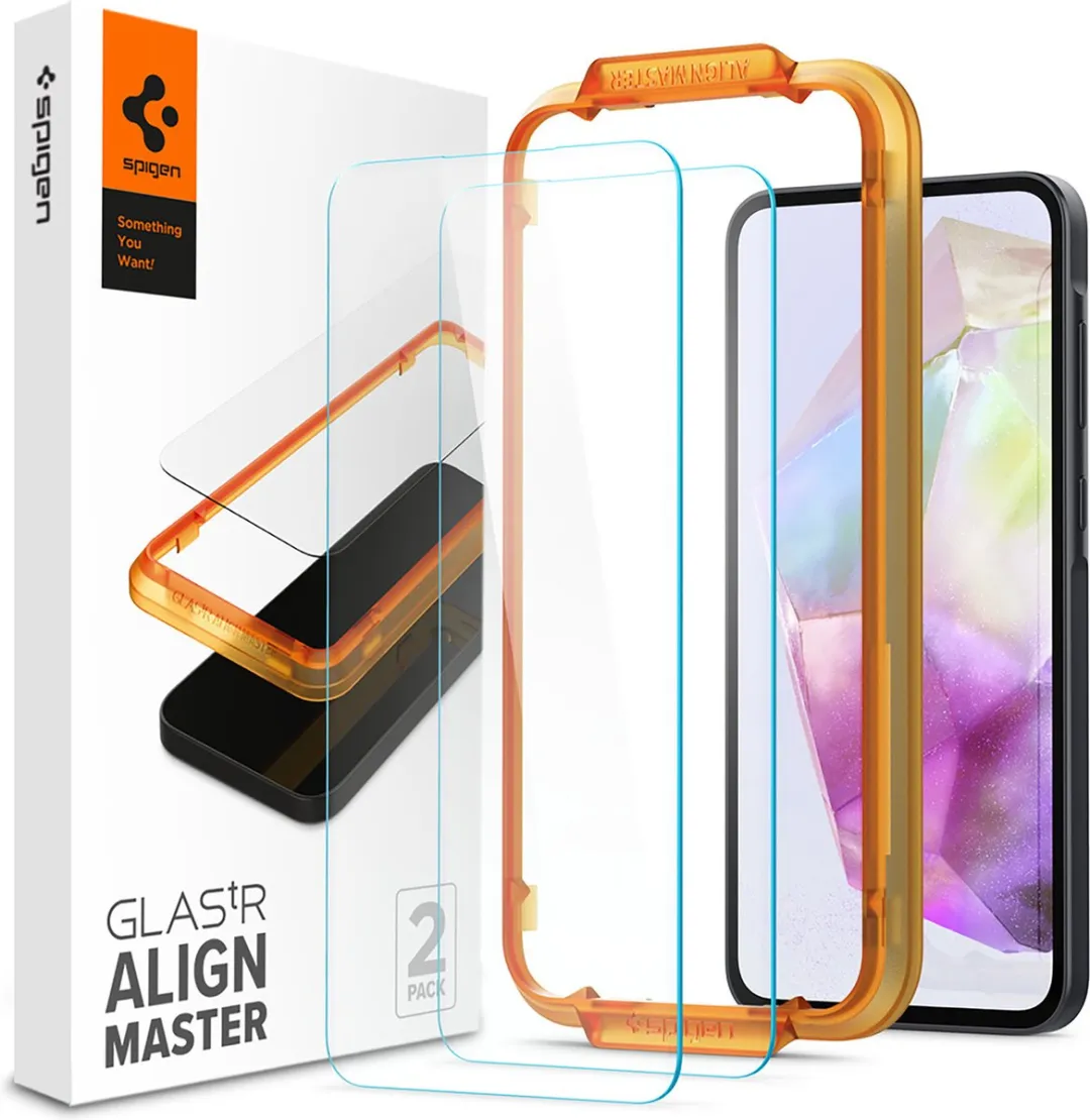 Spigen Screenprotector AGL07772 - Tempered Glas - 2 Stuks - Transparant