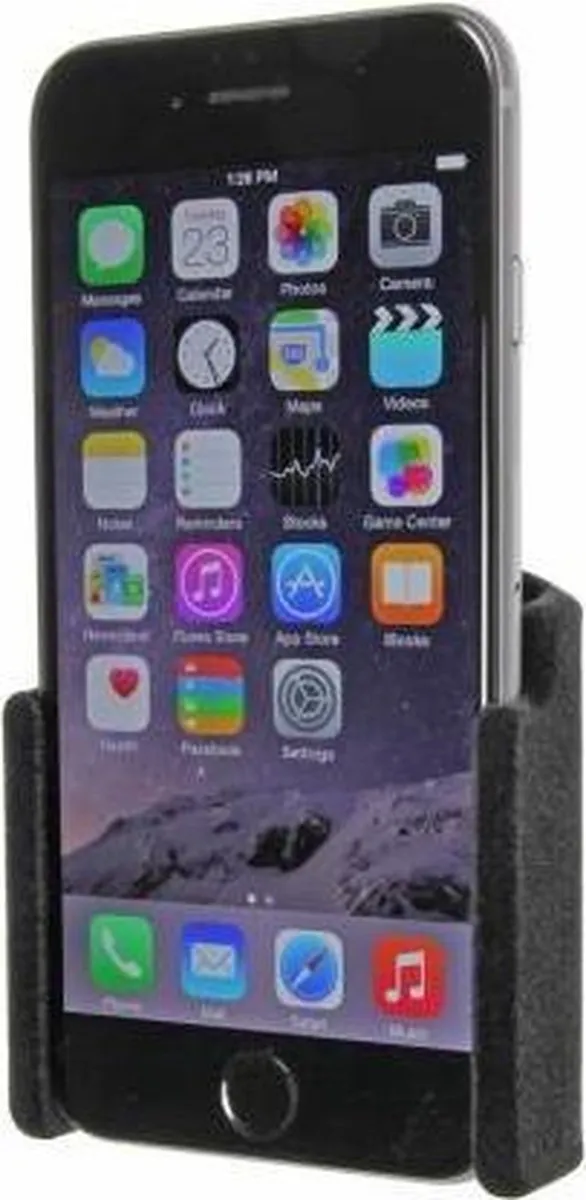 Brodit Roterende Houder iPhone 6/6S/7 - Zwart