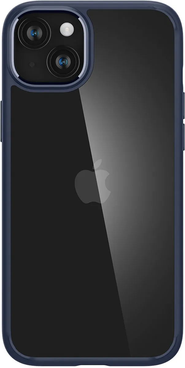 Spigen Ultra Hybrid ACS06801 iPhone 15 Hoesje - Blauw - afbeelding 5 van 6