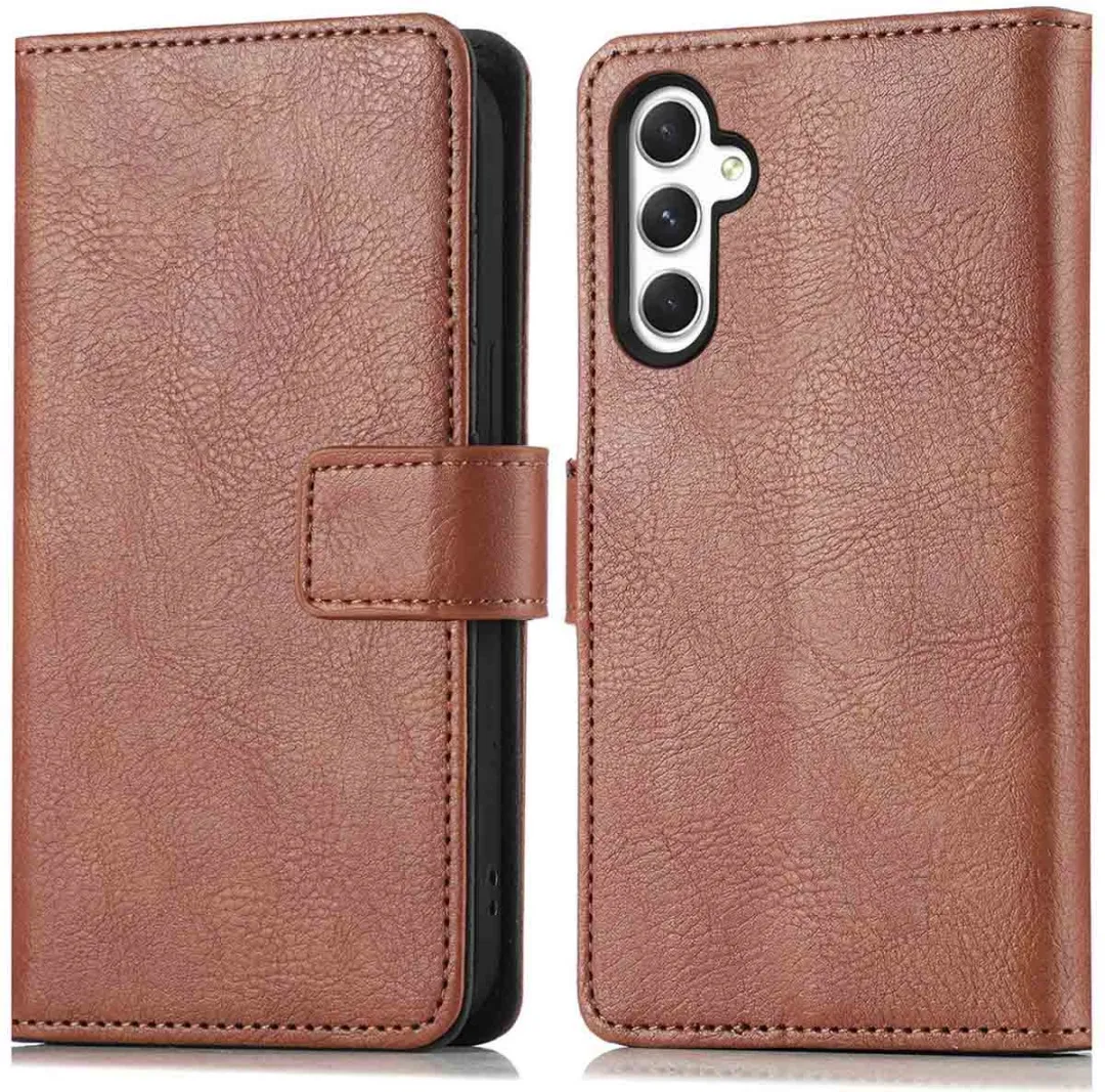 Imoshion Hoesje Samsung Galaxy A25 - 3 Pasjes - Bruin