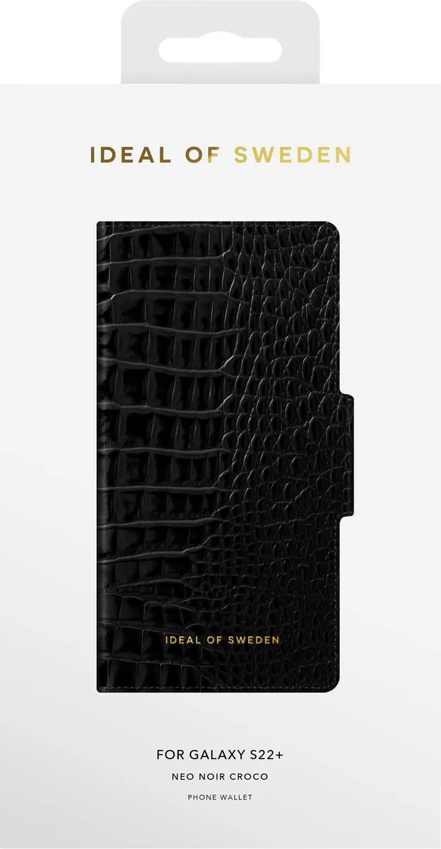 iDeal of Sweden Atelier Wallet Neo Noir Croco IDAWAW20-S22P-236 - afbeelding 4 van 6