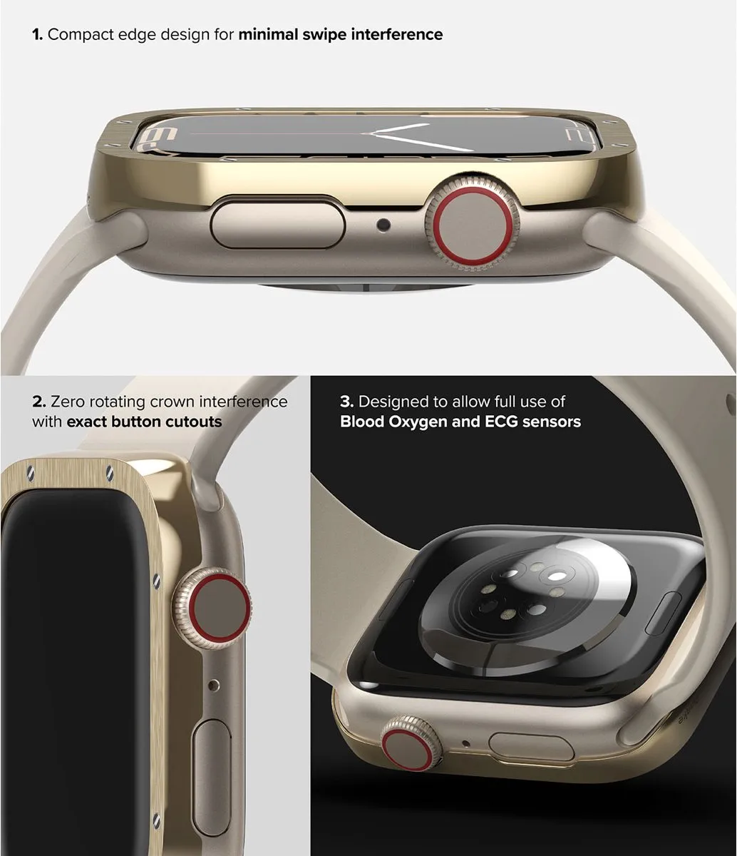 Ringke Bezel Styling Apple Watch 41mm - Goud