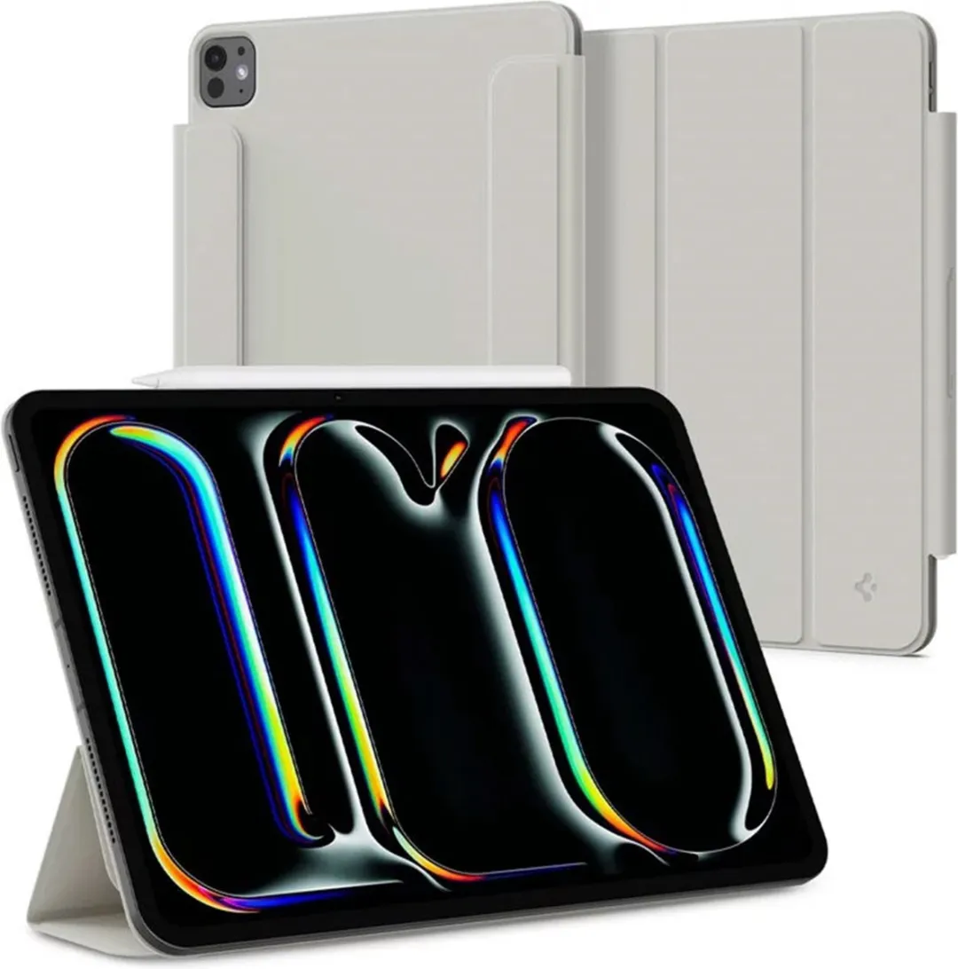 Spigen Air Skin Folio OneTap ACS06513 - iPad Pro 11 Grijs