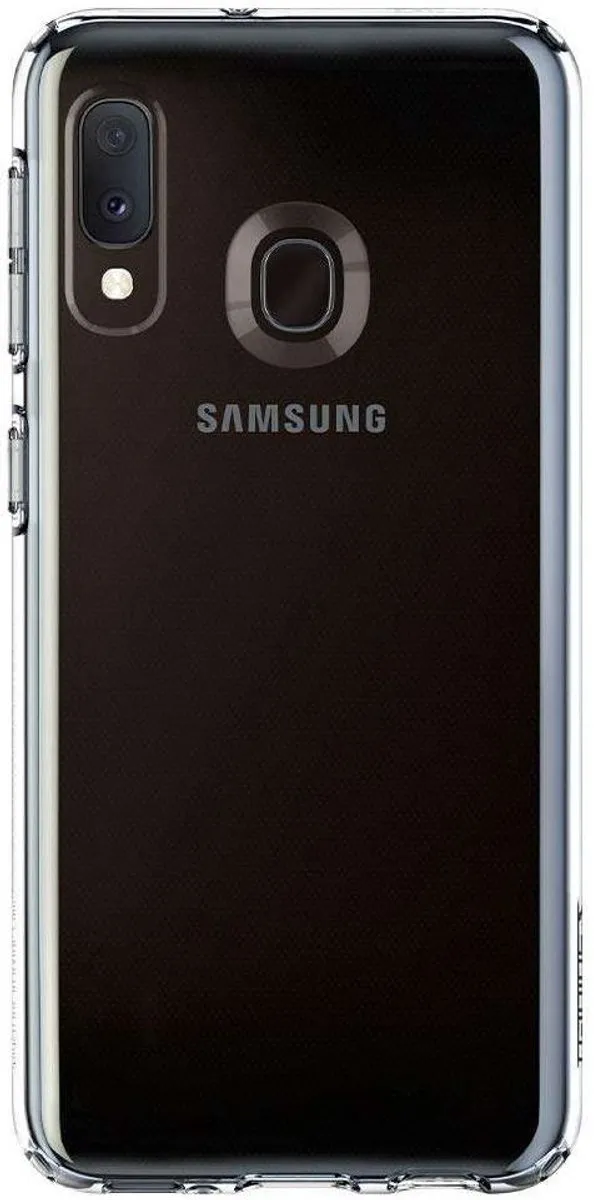 Spigen Liquid Crystal Hoesje A20E - Zwart - 8809671012570