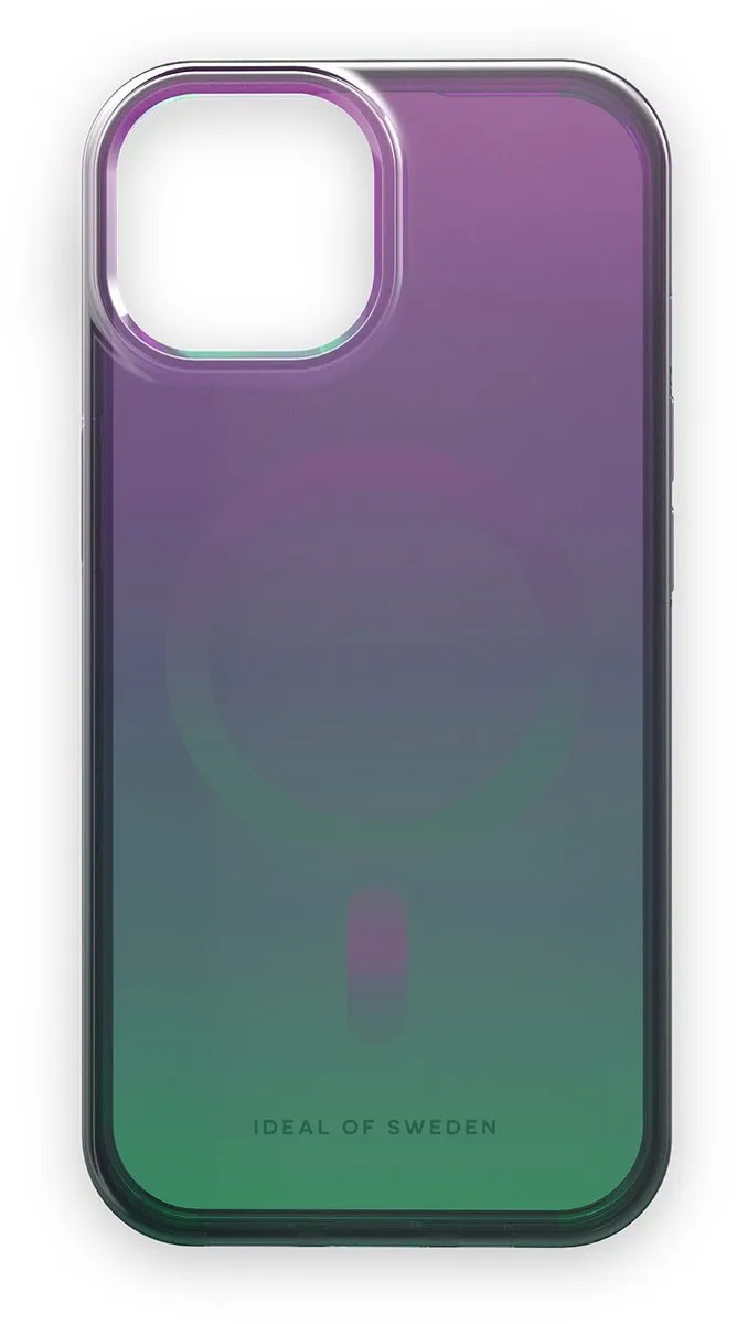 iDeal of Sweden Clear Case MagSafe iPhone 15 Fluorite Ombre