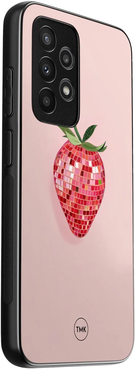 Casevibes Hoesje Samsung Galaxy A53 Disco Aardbei - Multi