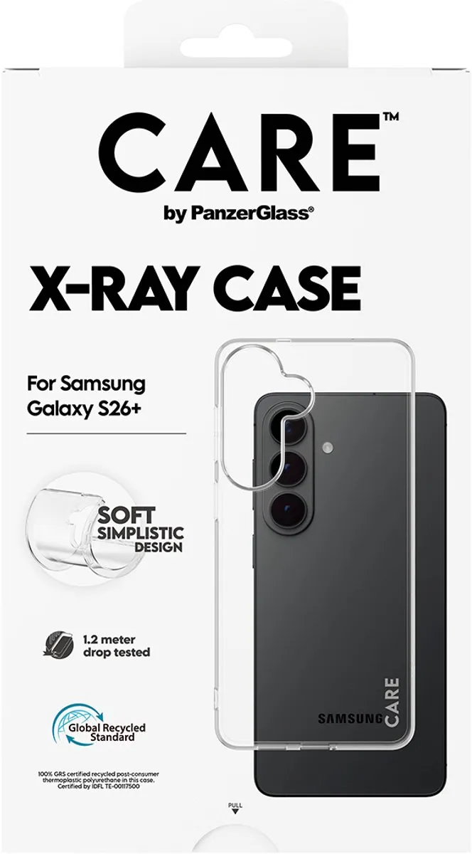 PanzerGlass CARE X-Ray Case Samsung Galaxy S26+ Hoes - Transparant