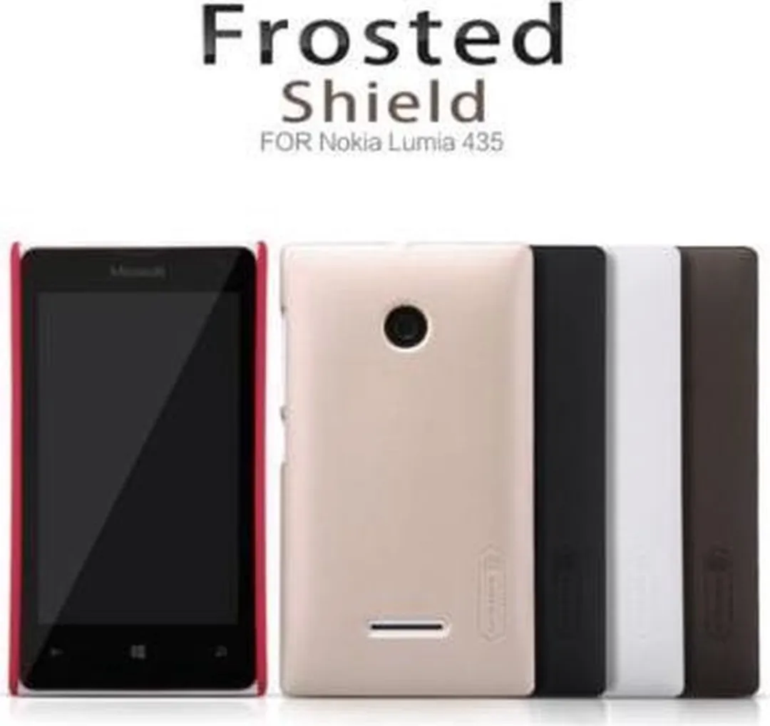Nillkin Super Frosted Shield Case F-HC MS-435 - Microsoft Lumia 435 - Zwart - afbeelding 6 van 6