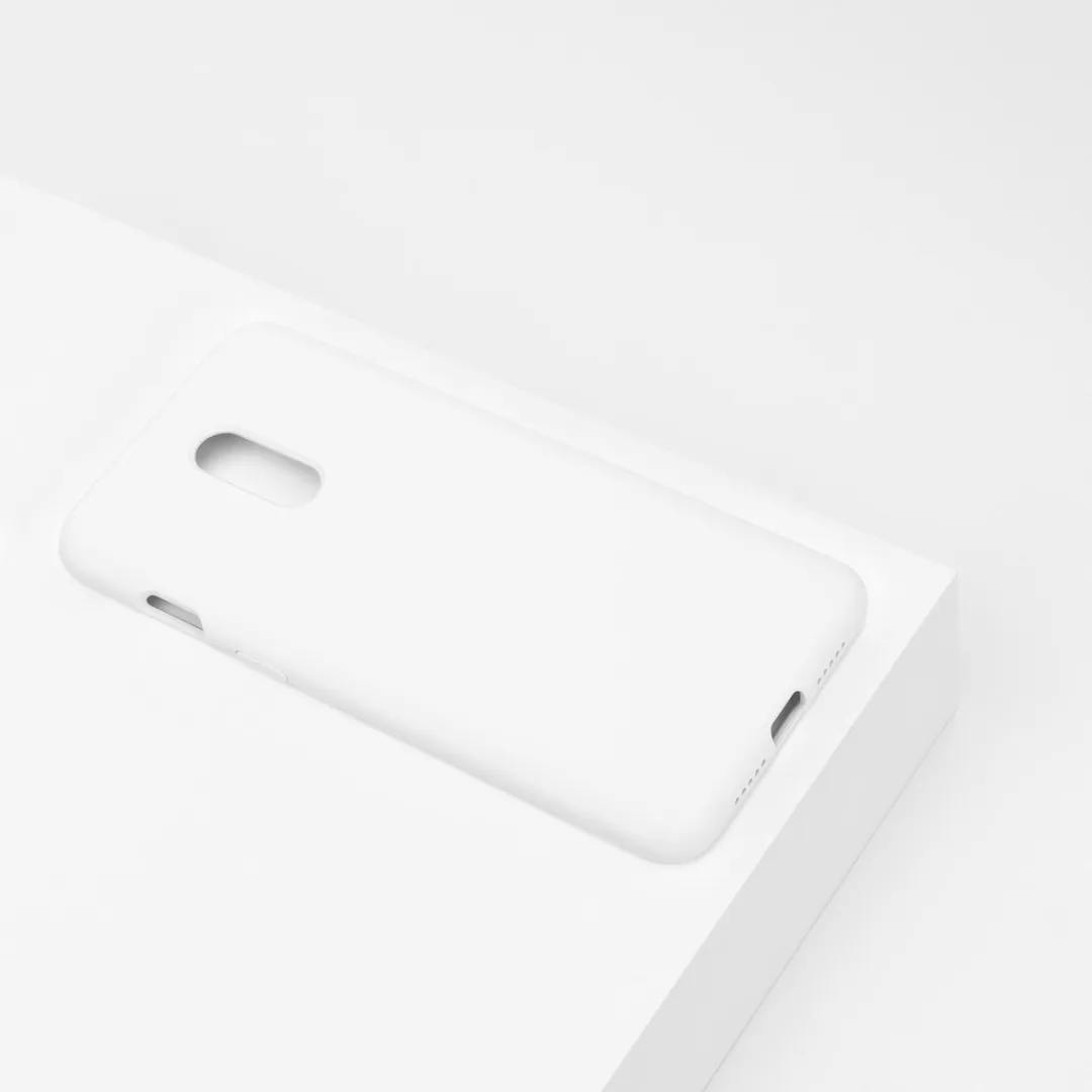 BMAX Siliconen Hoesje OnePlus 7 - Wit