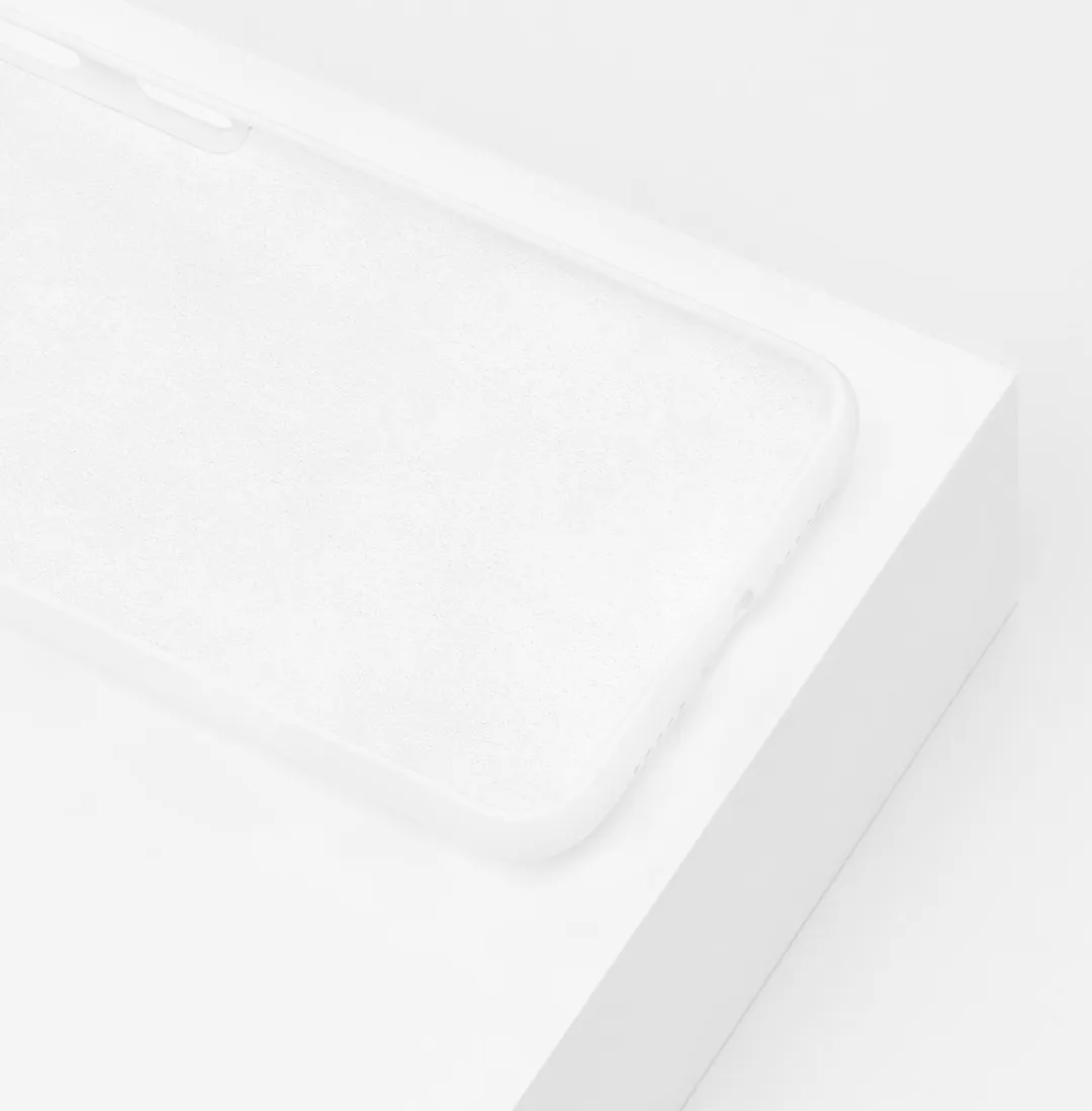 BMAX Siliconen Hoesje OnePlus 7 - Wit