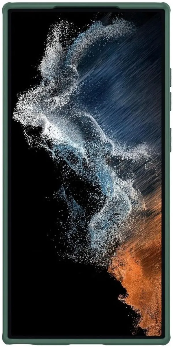 Nillkin Telefoonhoesje Samsung Galaxy S23 Ultra Donker Groen