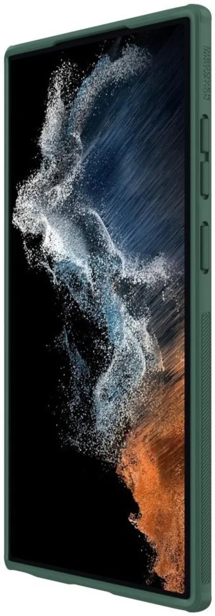 Nillkin Telefoonhoesje Samsung Galaxy S23 Ultra Donker Groen - afbeelding 6 van 6