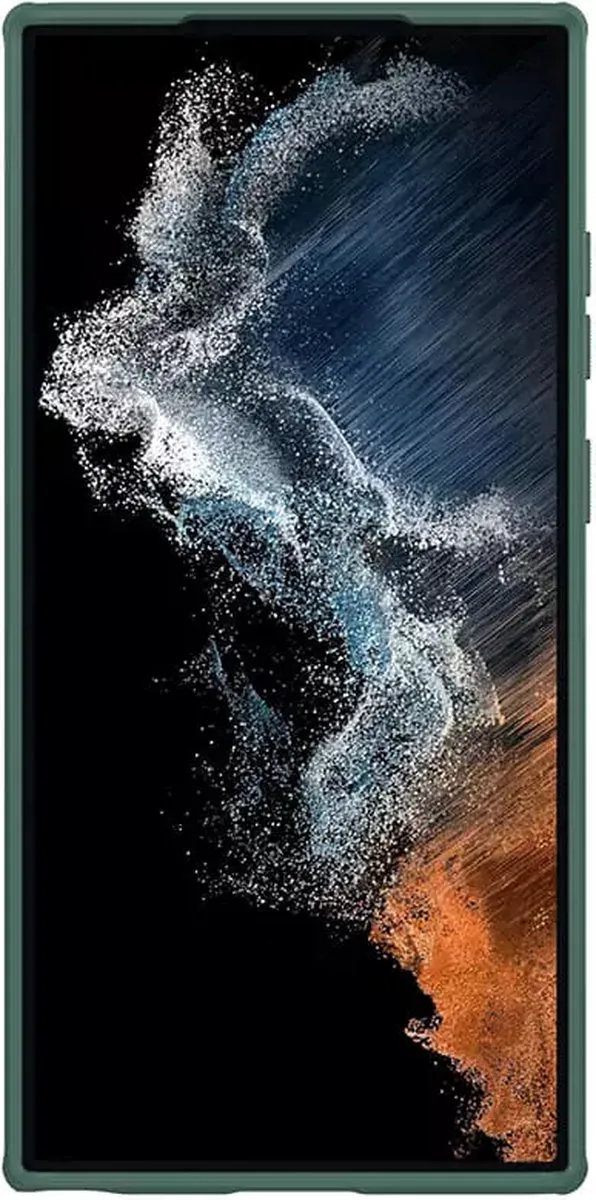Nillkin Telefoonhoesje Samsung Galaxy S23 Ultra Donker Groen
