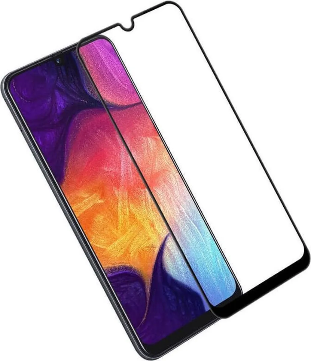 Nillkin Amazing CP+ Tempered Glass Samsung Galaxy A50 - Zwart - afbeelding 2 van 5