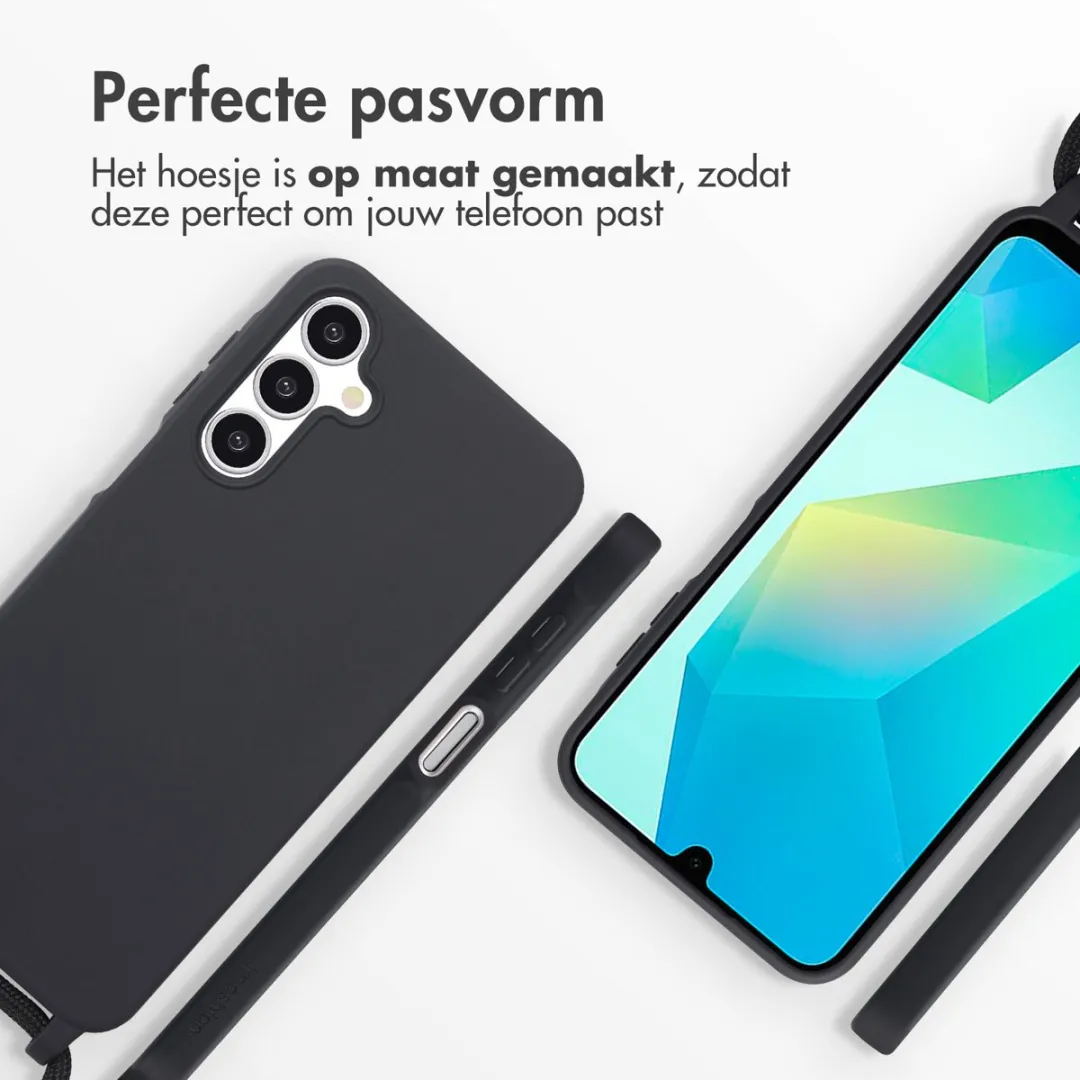 Imoshion Hoesje Samsung Galaxy A16 - Siliconen Zwart - afbeelding 6 van 6