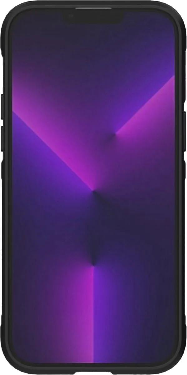 Just in Case Shockof Shell Hoesje iPhone 14 Pro Max - Zwart