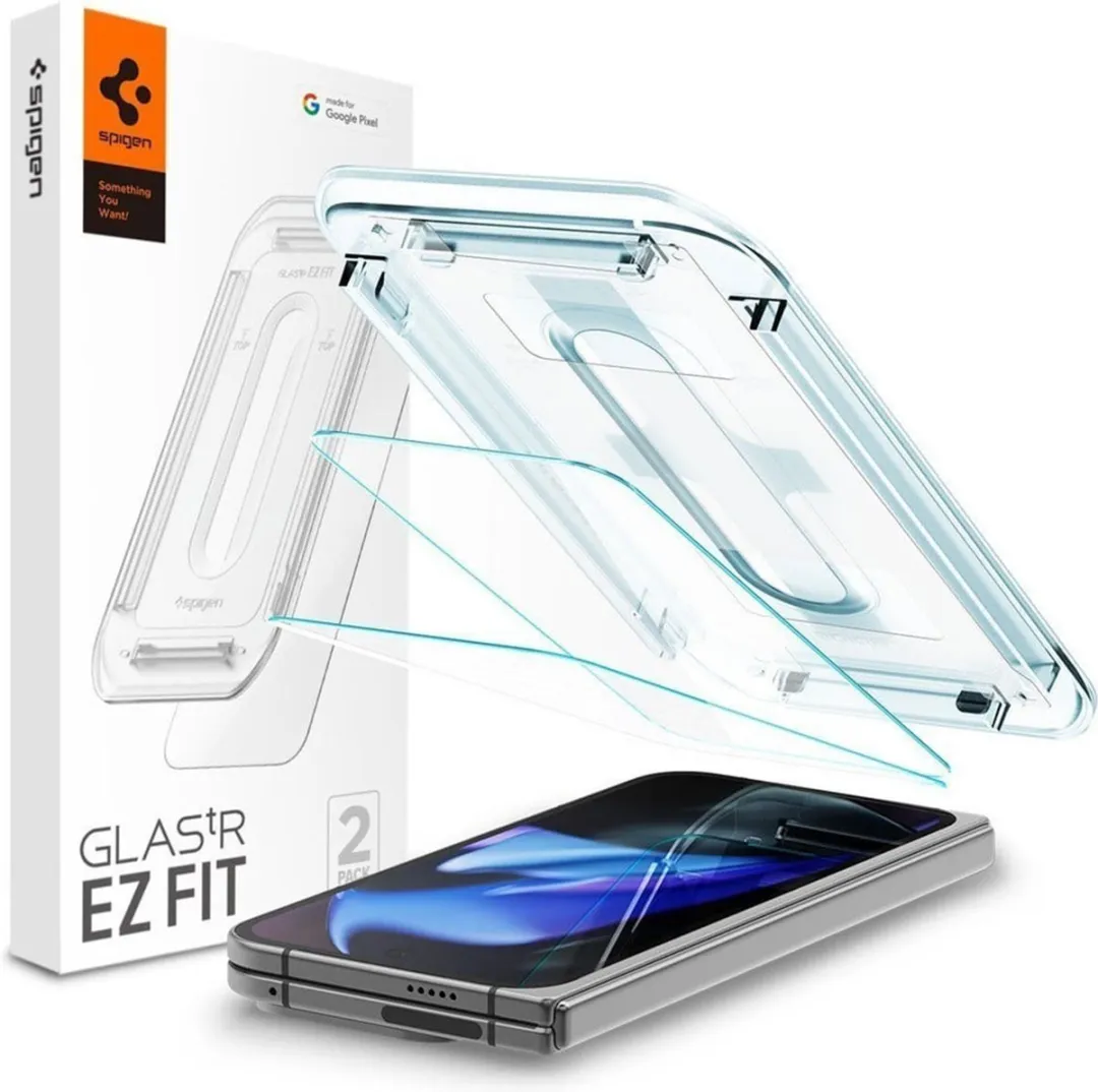 Spigen EZ Fit GLAS.tR Screenprotector Google Pixel 9 Pro Fold - 2 Stuks