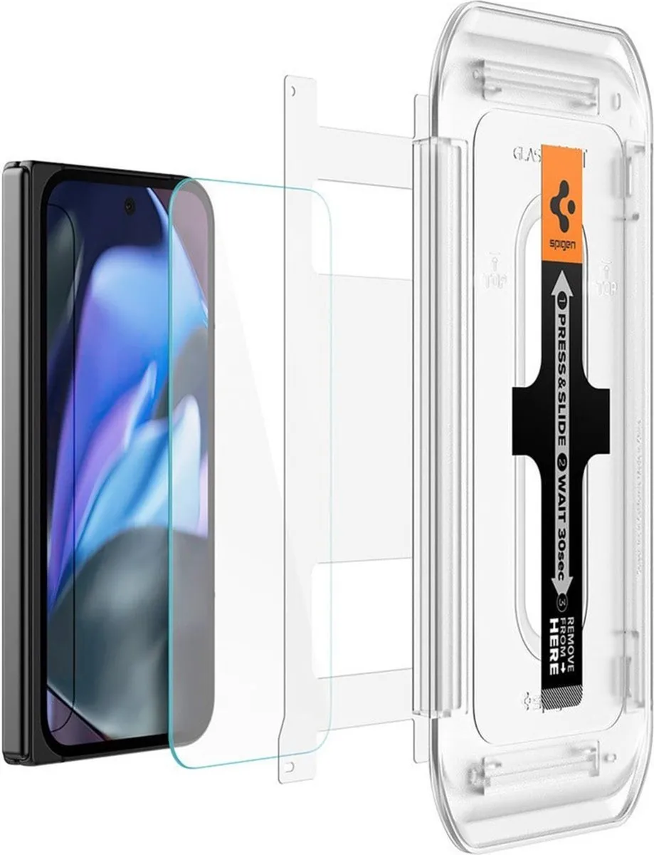Spigen EZ Fit GLAS.tR Screenprotector Google Pixel 9 Pro Fold - 2 Stuks