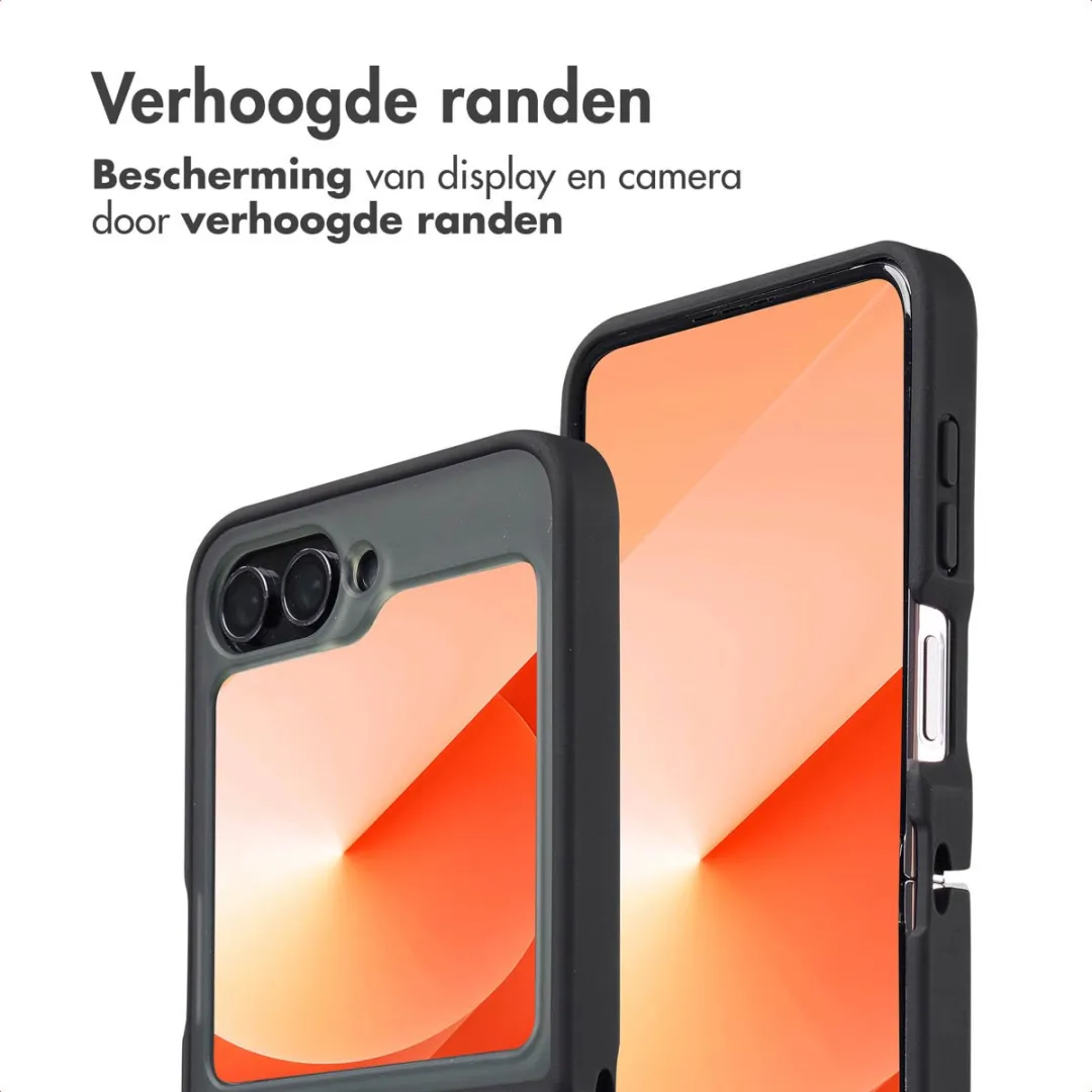 Imoshion Galaxy Z Flip 6 Color Guard Backcover - Zwart