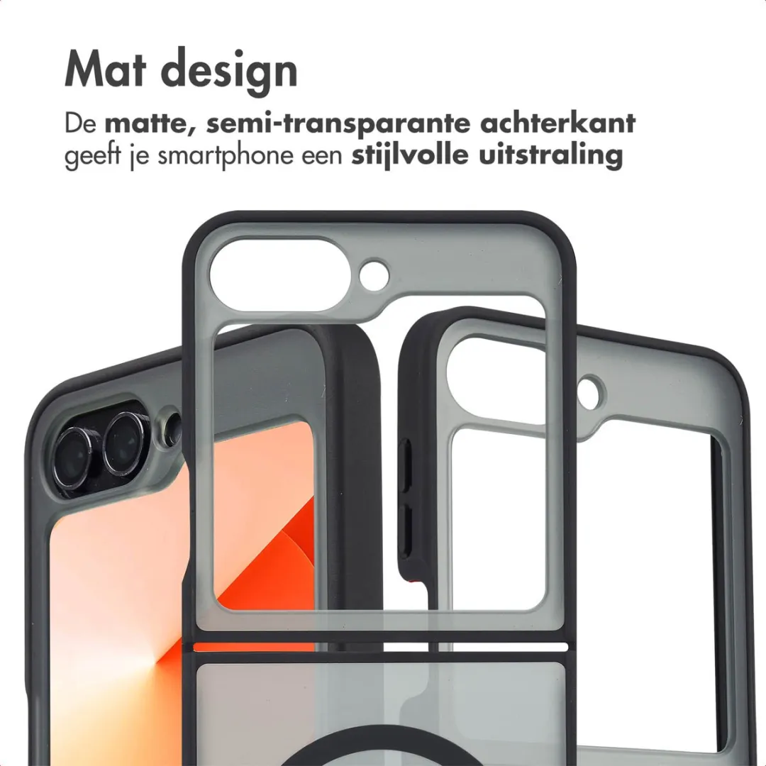 Imoshion Galaxy Z Flip 6 Color Guard Backcover - Zwart