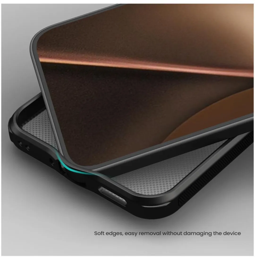 Nillkin Frosted Shield Hoesje Xiaomi 15T - MagSafe/Qi2 - Transparant Zwart