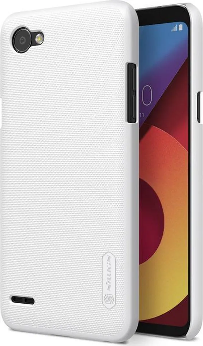 Nillkin Frosted Shield HardCase + Displayfolio LG Q6 - Wit