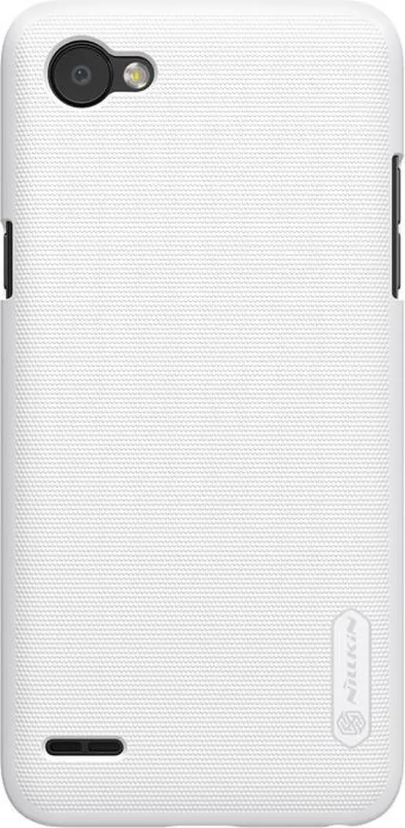 Nillkin Frosted Shield HardCase + Displayfolio LG Q6 - Wit