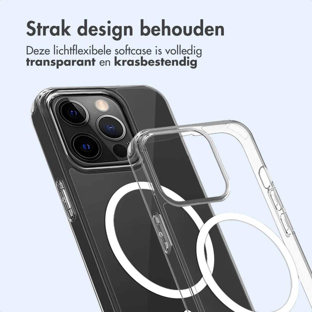 Imoshion Hoesje iPhone 15 Pro Max - MagSafe Transparant - afbeelding 6 van 6