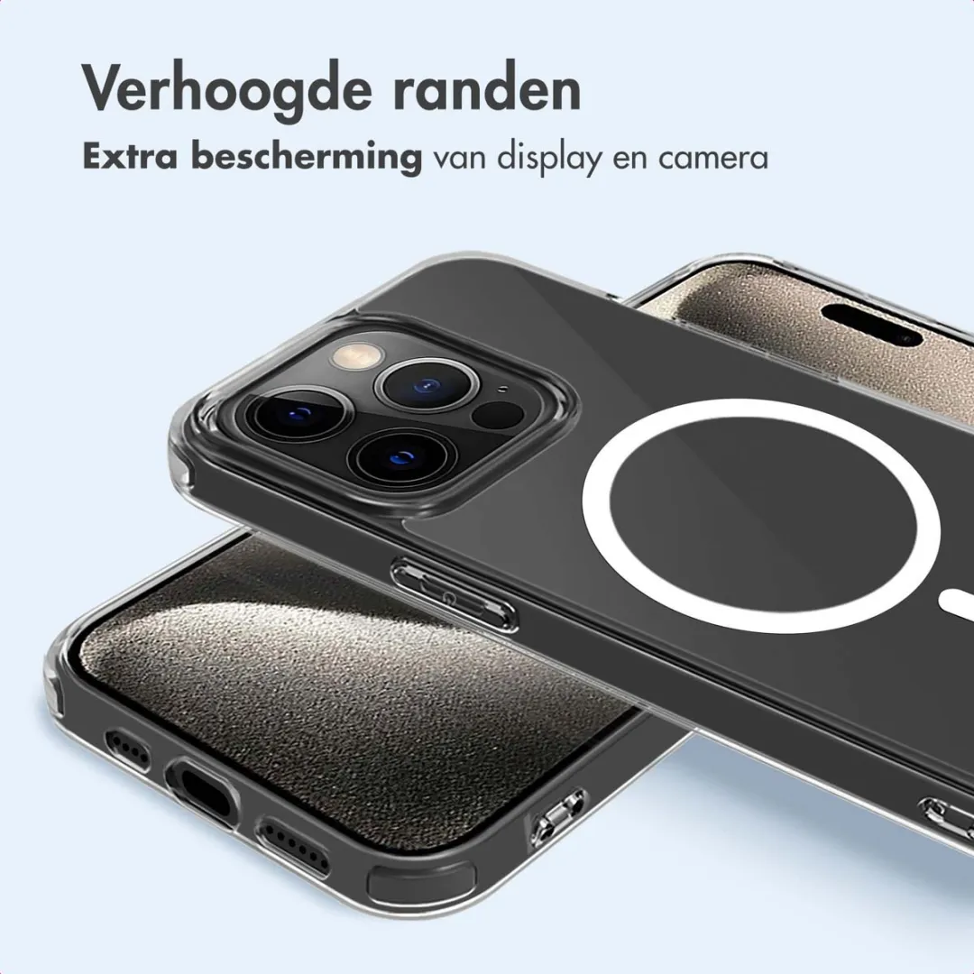 Imoshion Hoesje iPhone 15 Pro Max - MagSafe Transparant