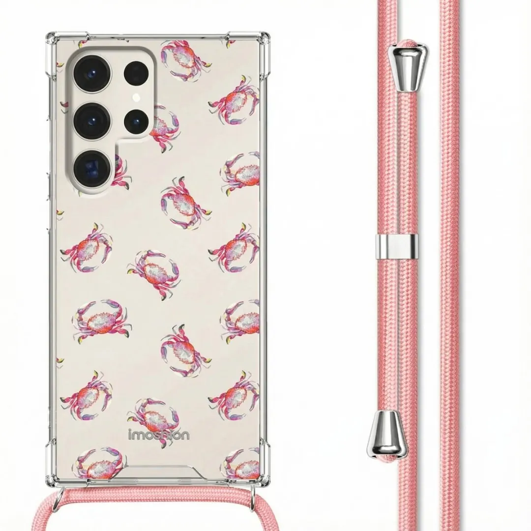 Imoshion Hoesje Samsung Galaxy S23 Ultra Crab Watercolor