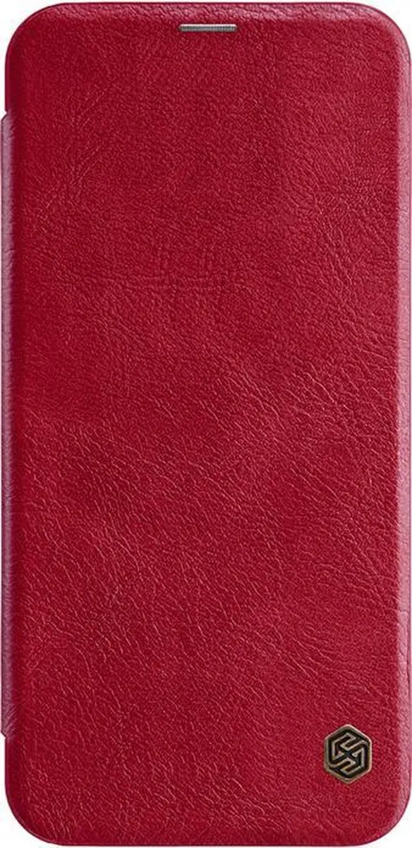 Nillkin Qin PU Leather Book Case Samsung Galaxy J4+ - Rood