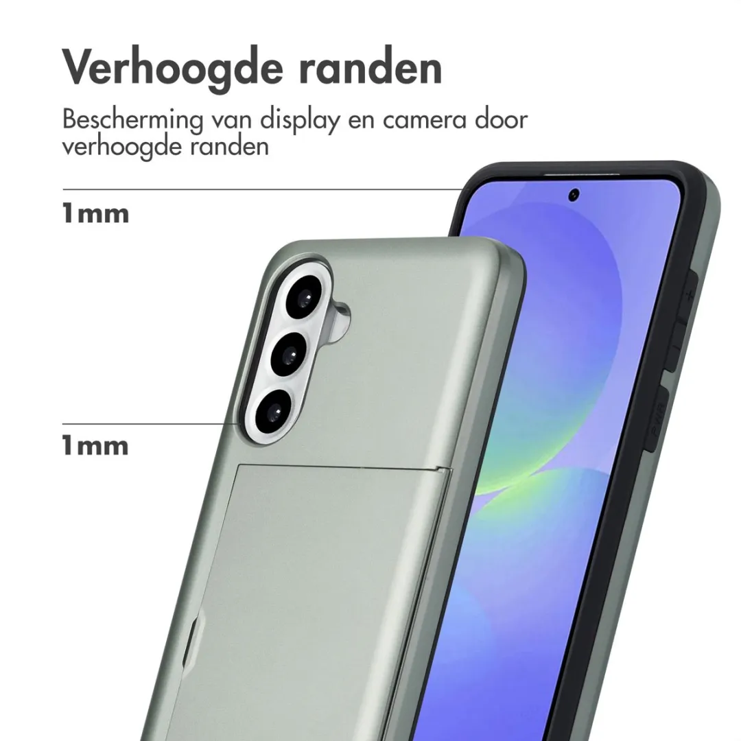 Imoshion Hoesje Samsung Galaxy A36/A56 - Groen - 2 Pasjes
